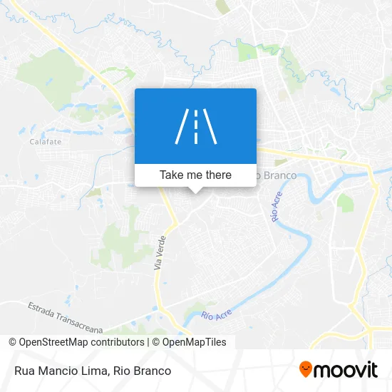 Rua Mancio Lima map