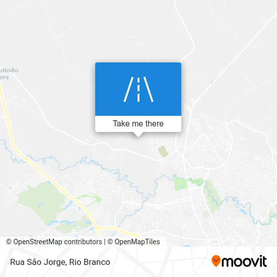 Rua São Jorge map