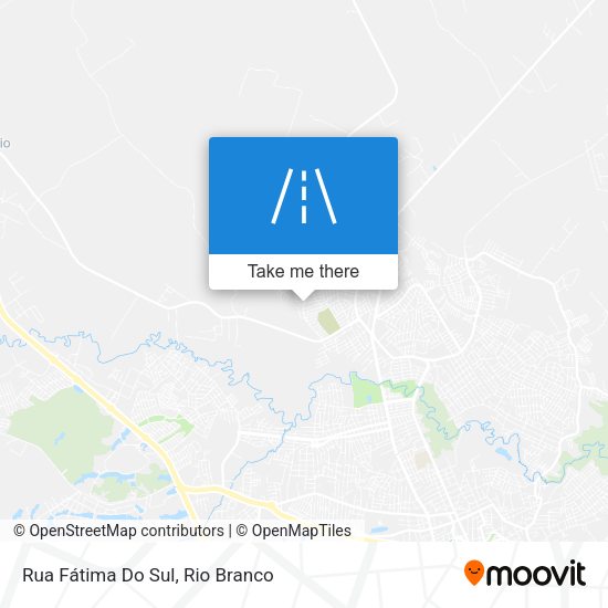Rua Fátima Do Sul map