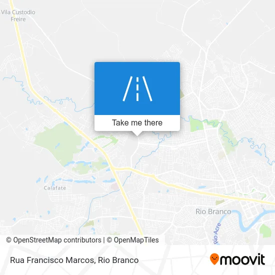 Rua Francisco Marcos map