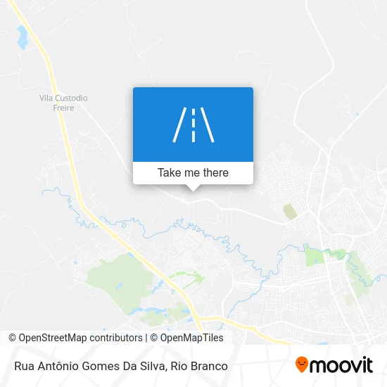 Rua Antônio Gomes Da Silva map