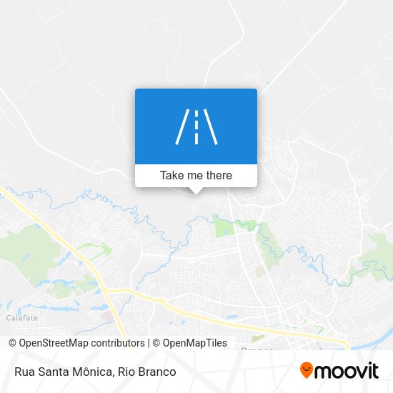Rua Santa Mônica map