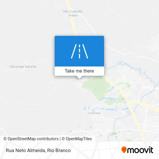 Rua Neto Almeida map