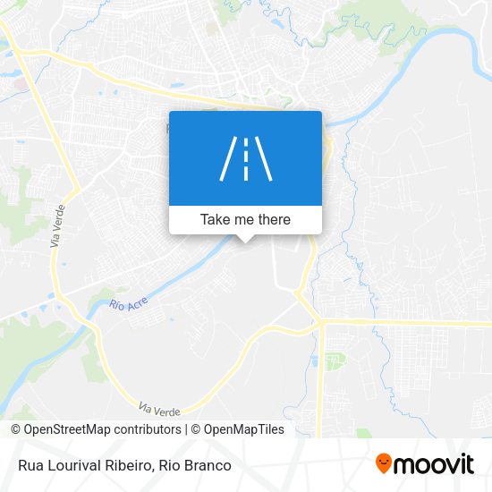 Rua Lourival Ribeiro map