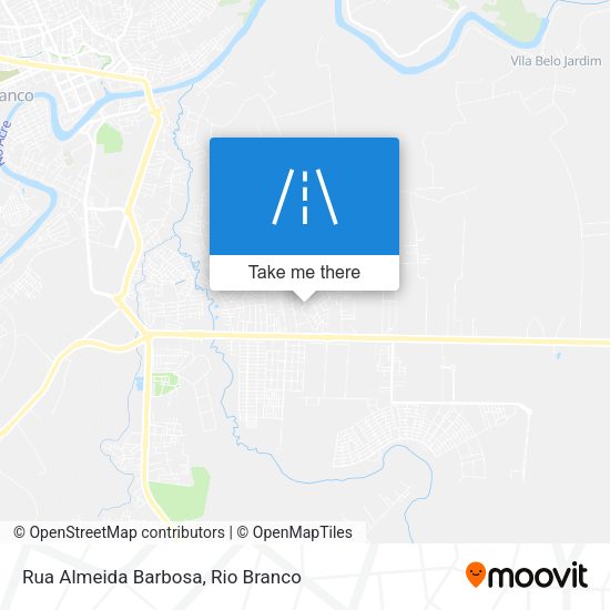Rua Almeida Barbosa map