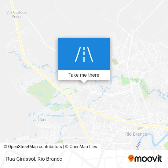 Rua Girassol map
