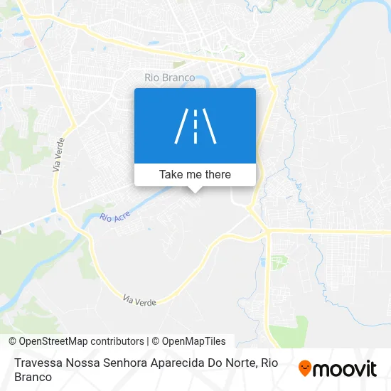 Travessa Nossa Senhora Aparecida Do Norte map