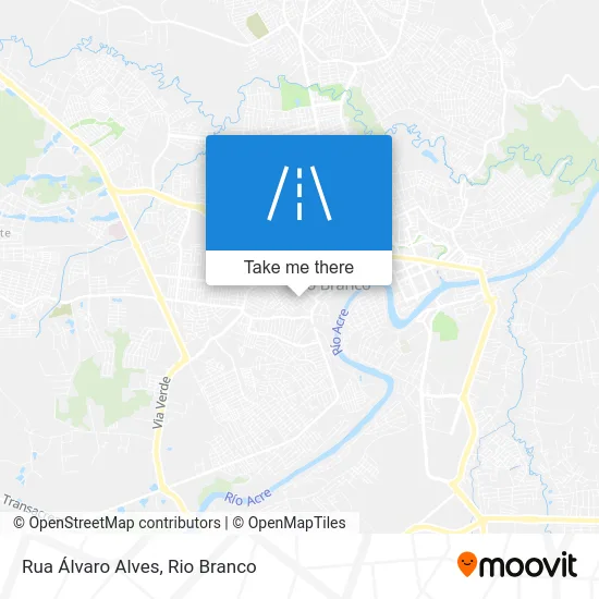 Rua Álvaro Alves map
