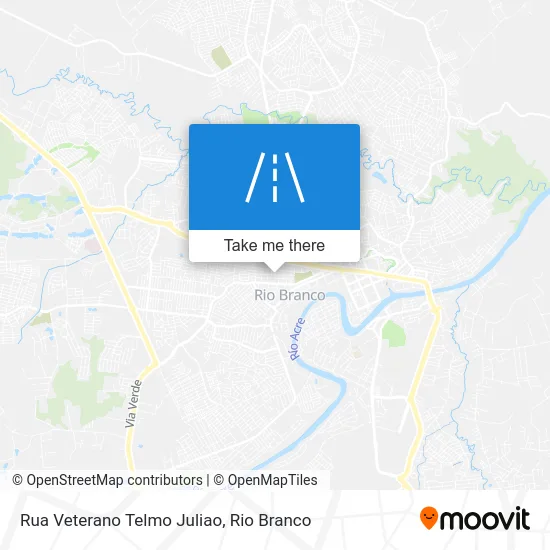 Rua Veterano Telmo Juliao map