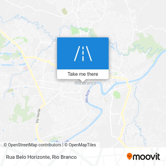 Rua Belo Horizonte map