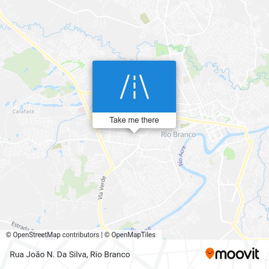 Rua João N. Da Silva map