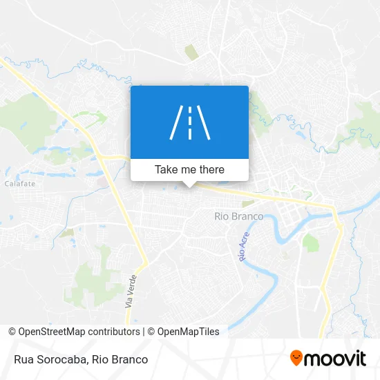 Rua Sorocaba map