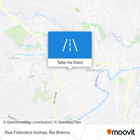 Rua Francisco Gomes map