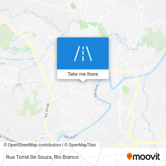 Rua Tomé De Souza map