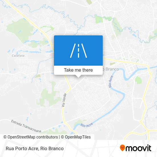 Rua Porto Acre map