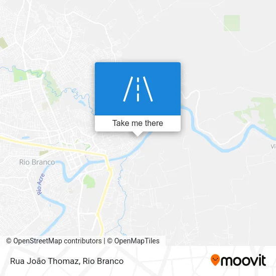 Rua João Thomaz map