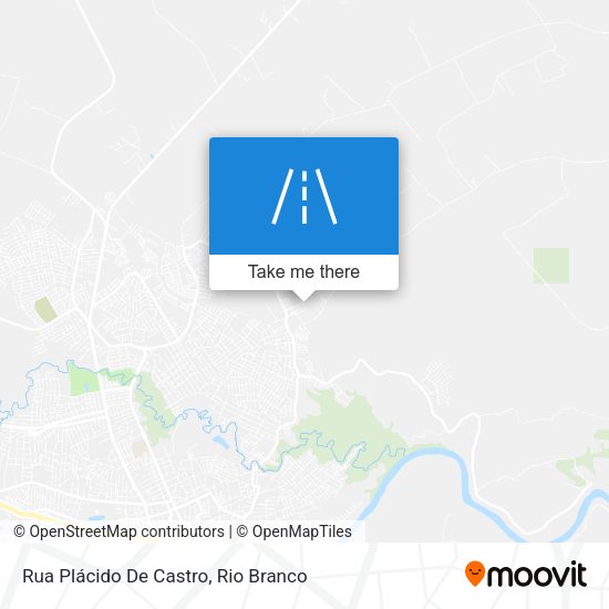 Rua Plácido De Castro map