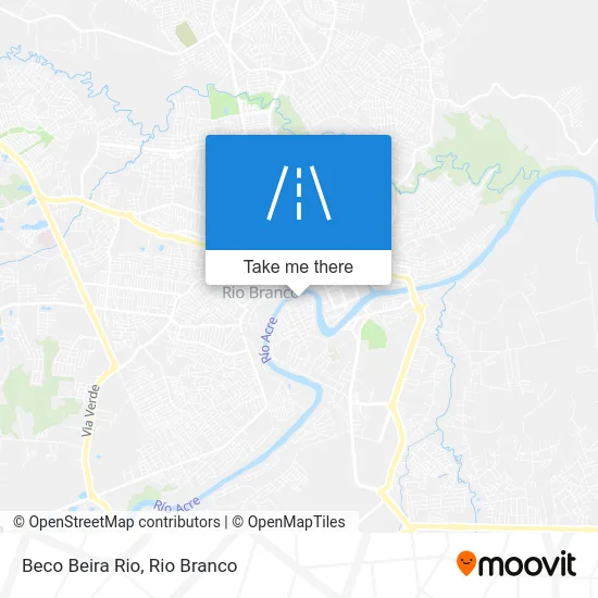 Beco Beira Rio map