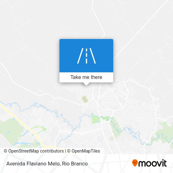 Avenida Flaviano Melo map