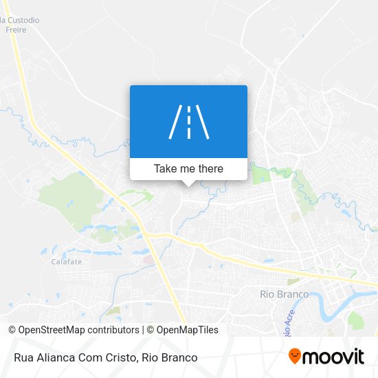 Rua Alianca Com Cristo map