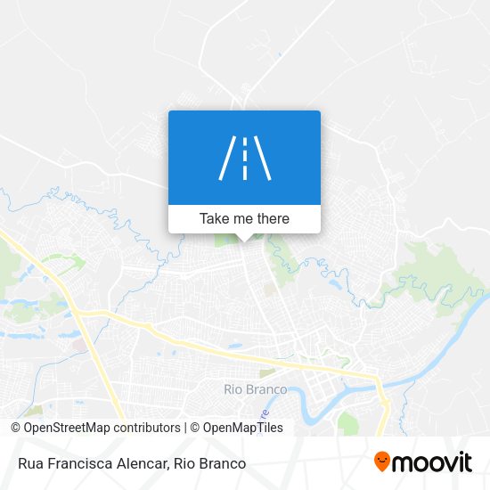 Rua Francisca Alencar map