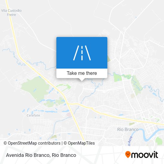 Avenida Rio Branco map