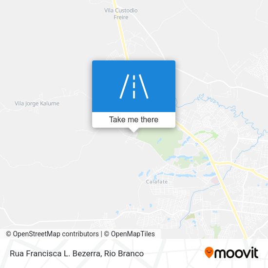 Rua Francisca L. Bezerra map