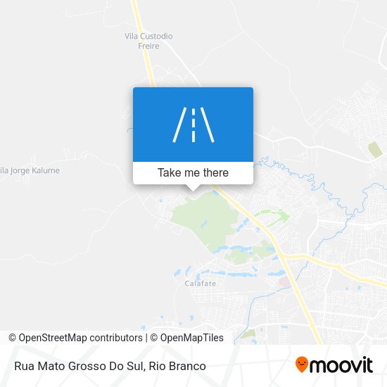 Rua Mato Grosso Do Sul map