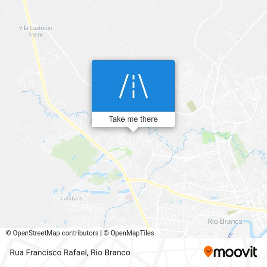 Rua Francisco Rafael map