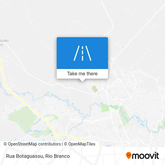 Rua Botaguassu map