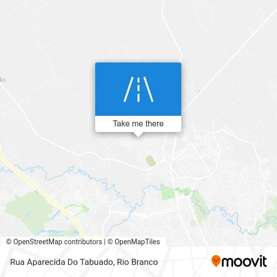 Rua Aparecida Do Tabuado map