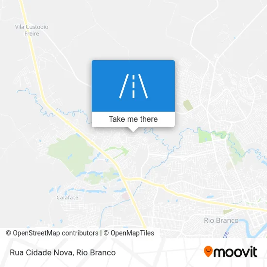 Rua Cidade Nova map