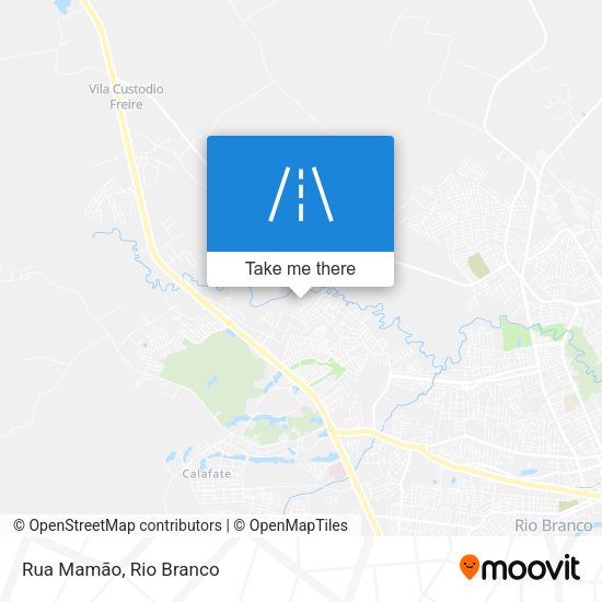 Rua Mamão map
