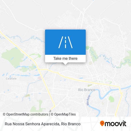Rua Nossa Senhora Aparecida map