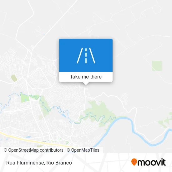 Rua Fluminense map