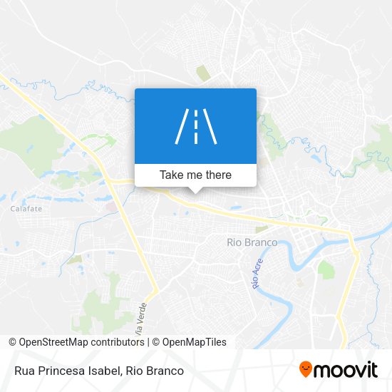 Rua Princesa Isabel map