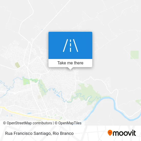 Rua Francisco Santiago map