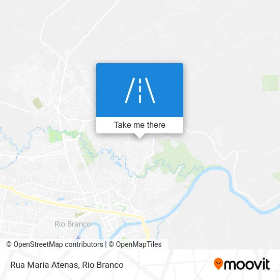 Rua Maria Atenas map