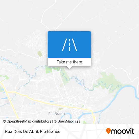 Rua Dois De Abril map