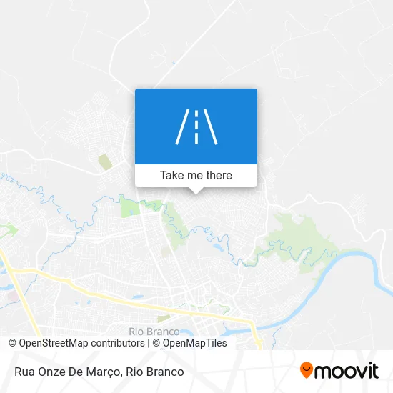 Rua Onze De Março map