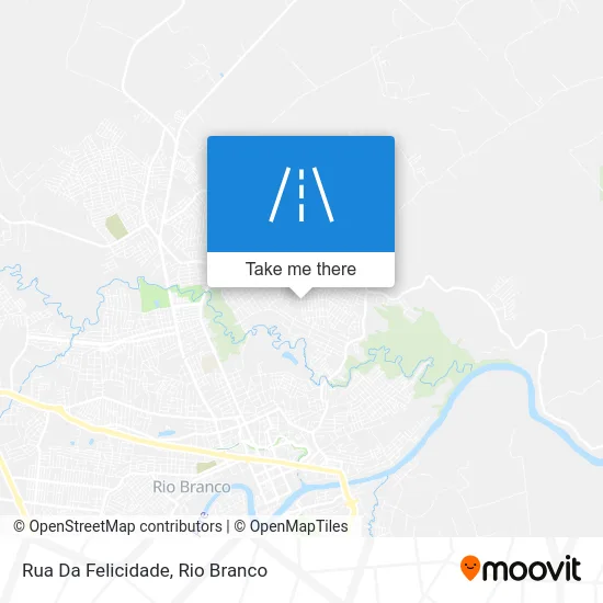 Rua Da Felicidade map