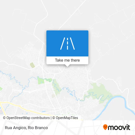 Rua Angico map