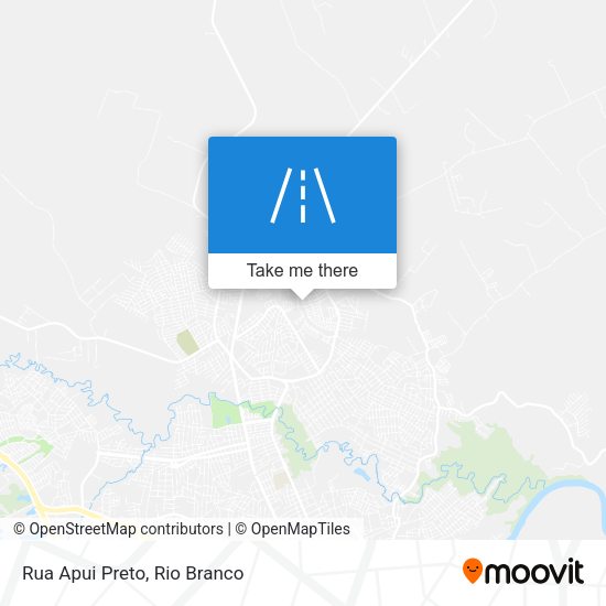 Rua Apui Preto map