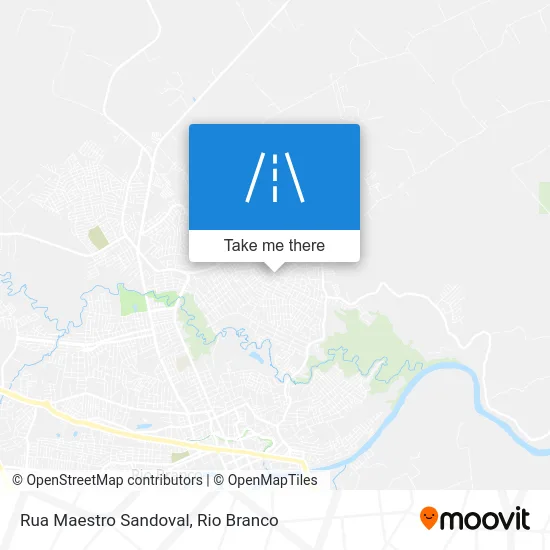 Rua Maestro Sandoval map