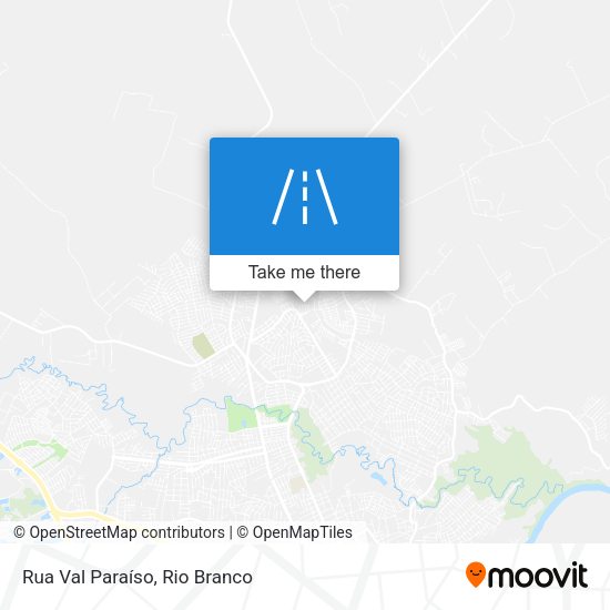 Rua Val Paraíso map
