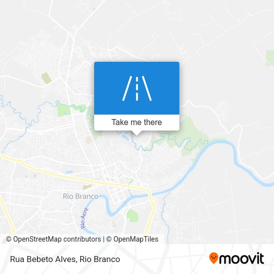 Rua Bebeto Alves map