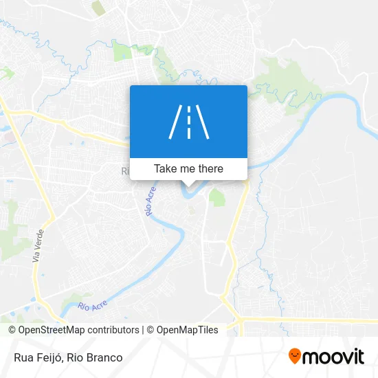Rua Feijó map