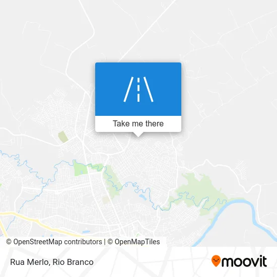 Rua Merlo map