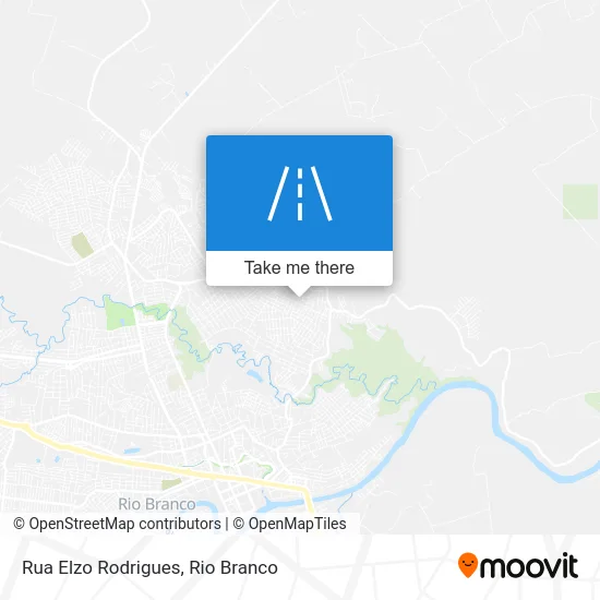 Rua Elzo Rodrigues map