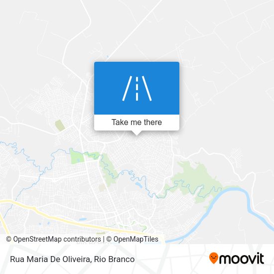 Rua Maria De Oliveira map